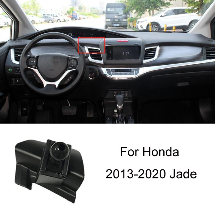 For Honda Left-hand Drive Car-Mounted Mobile Phone Navigation Holder Base, 04-07 Odyssey, 04-07 7th Generation Accord, 06-09 Civic, 07-11 CRV, 08-13 8th Generation Accord/11-12 Crosstour Center Console Knob, 08-13 8th Generation Accord/11-12 Crosstour...