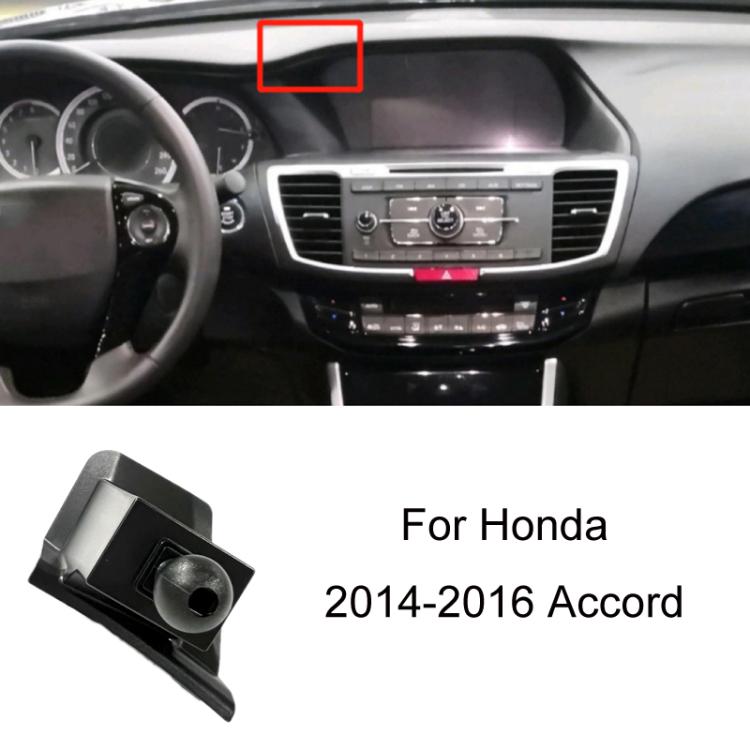 For Honda Left-hand Drive Car-Mounted Mobile Phone Navigation Holder Base, 04-07 Odyssey, 04-07 7th Generation Accord, 06-09 Civic, 07-11 CRV, 08-13 8th Generation Accord/11-12 Crosstour Center Console Knob, 08-13 8th Generation Accord/11-12 Crosstour...