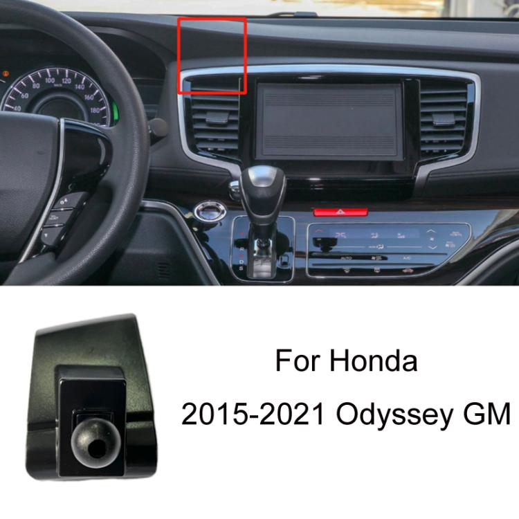 For Honda Left-hand Drive Car-Mounted Mobile Phone Navigation Holder Base, 04-07 Odyssey, 04-07 7th Generation Accord, 06-09 Civic, 07-11 CRV, 08-13 8th Generation Accord/11-12 Crosstour Center Console Knob, 08-13 8th Generation Accord/11-12 Crosstour...