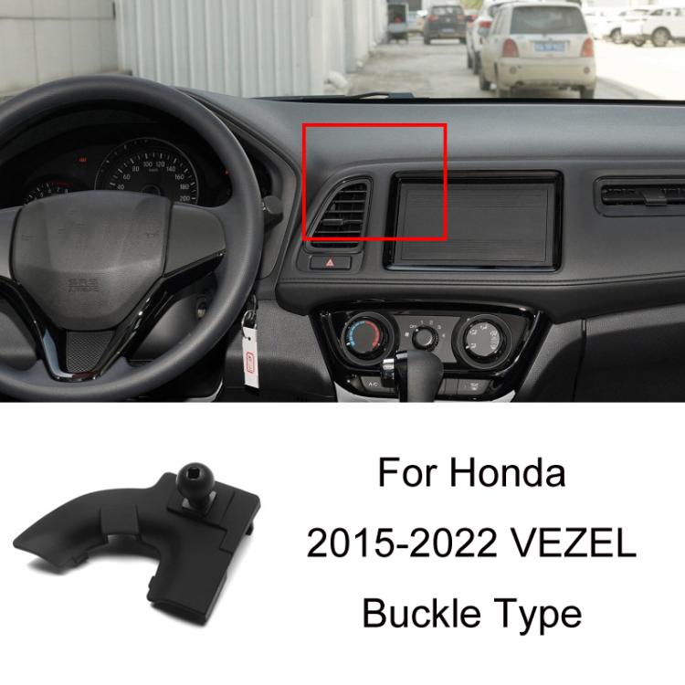 For Honda Left-hand Drive Car-Mounted Mobile Phone Navigation Holder Base, 04-07 Odyssey, 04-07 7th Generation Accord, 06-09 Civic, 07-11 CRV, 08-13 8th Generation Accord/11-12 Crosstour Center Console Knob, 08-13 8th Generation Accord/11-12 Crosstour...