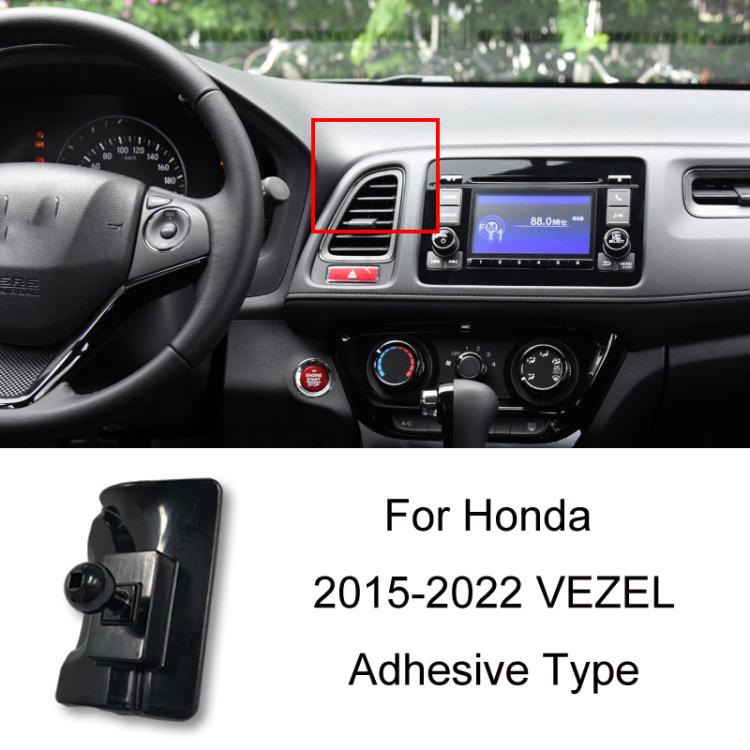 For Honda Left-hand Drive Car-Mounted Mobile Phone Navigation Holder Base, 04-07 Odyssey, 04-07 7th Generation Accord, 06-09 Civic, 07-11 CRV, 08-13 8th Generation Accord/11-12 Crosstour Center Console Knob, 08-13 8th Generation Accord/11-12 Crosstour...