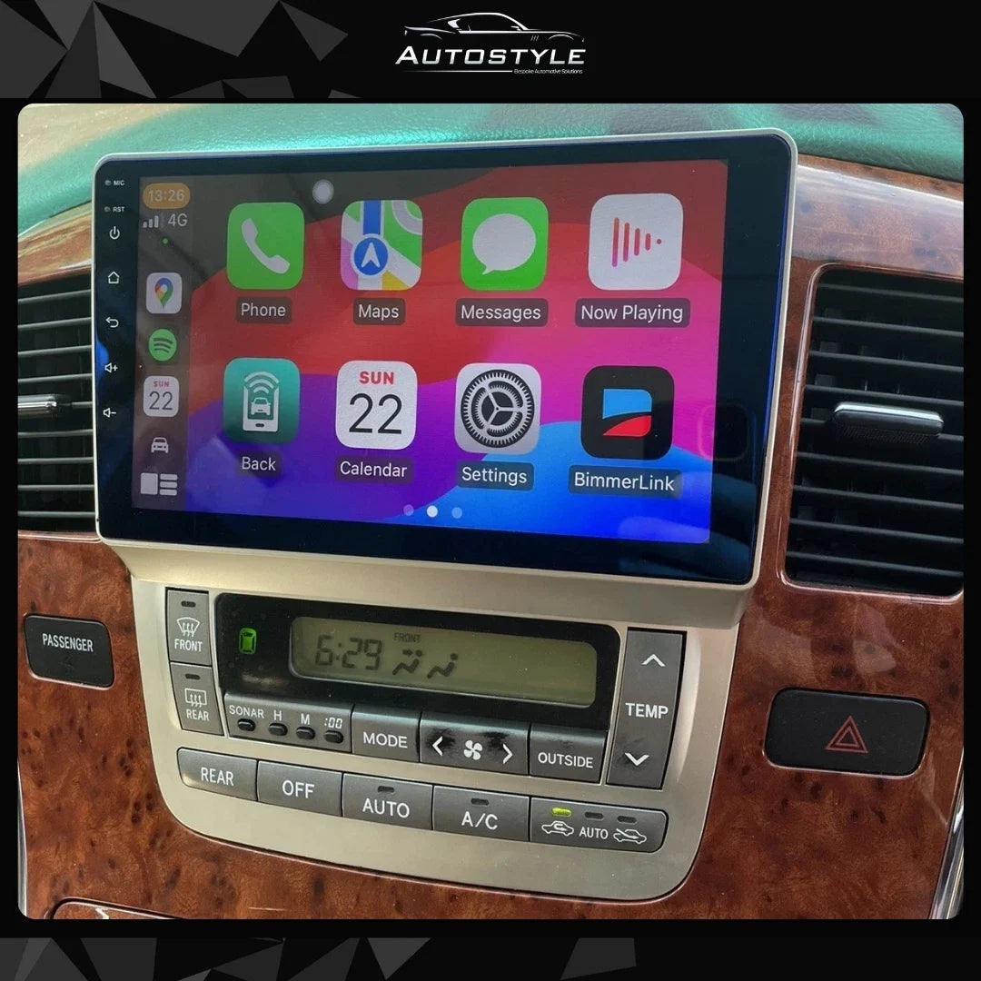 Toyota Alphard 1 AH10 Apple Carplay / Android Auto 9" Stereo Upgrade 2002-2005