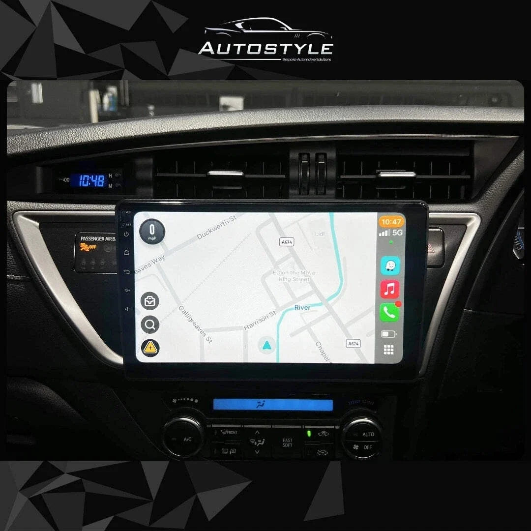 Toyota Auris Apple Carplay / Android Auto 10" Stereo Upgrade (2012-2015)