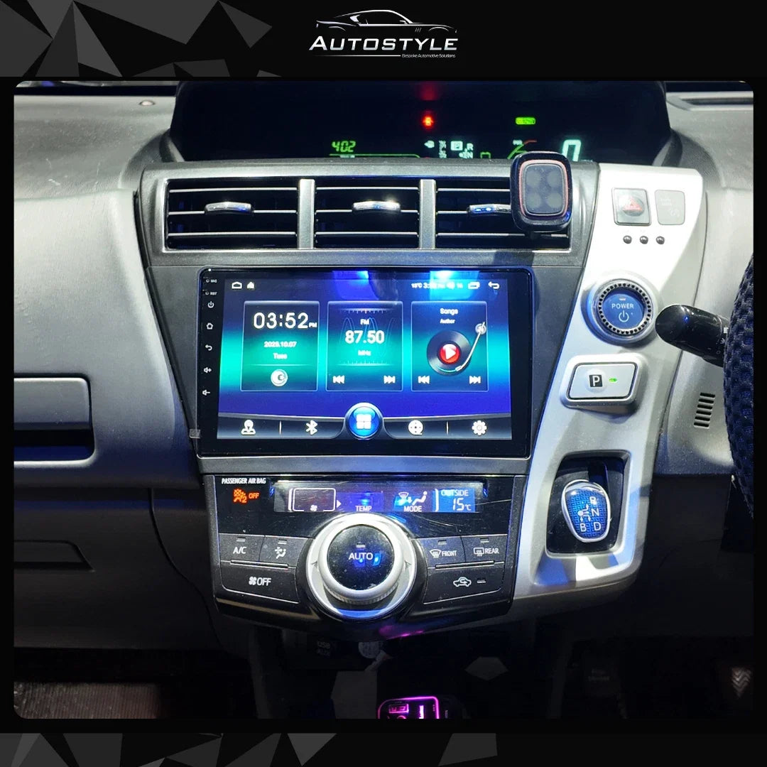Toyota Prius Plus V Alpha Apple Carplay / Android Auto 9" Stereo Upgrade (2011- 2021)