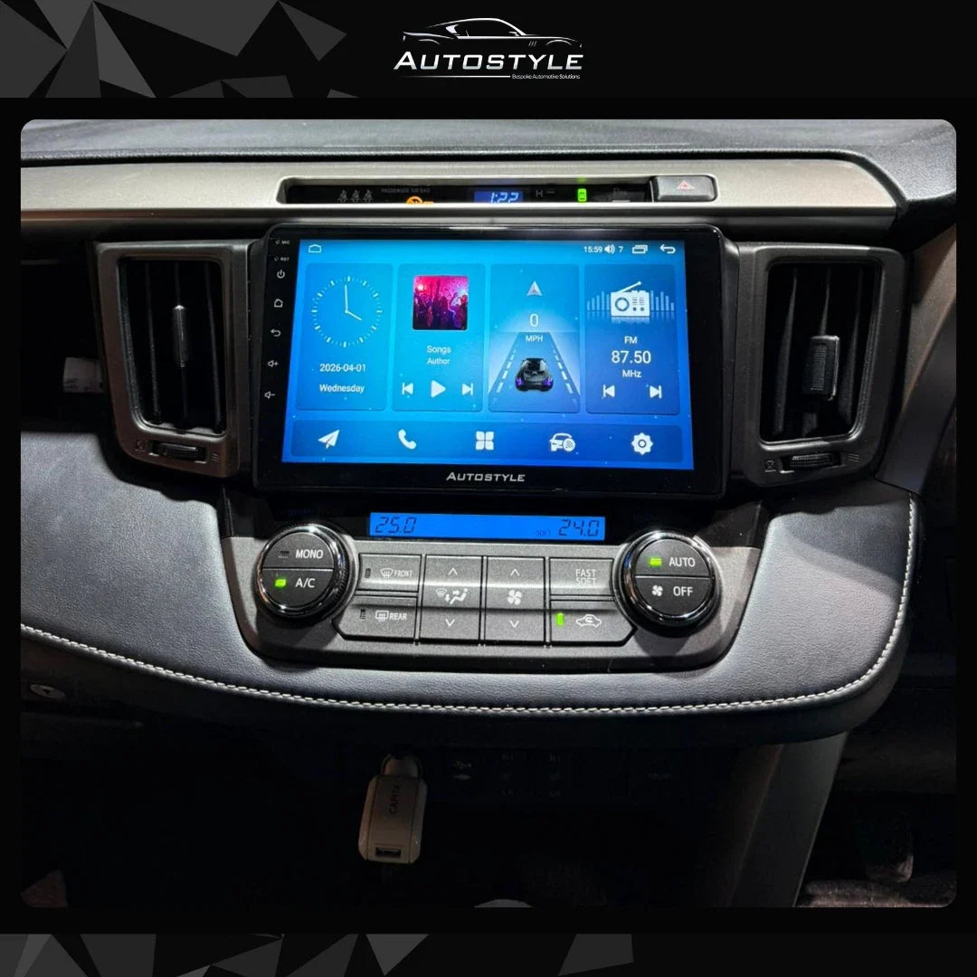 Toyota RAV4 XA40 XA50 Apple Carplay / Android Auto 9" Stereo Upgrade 2012-2018
