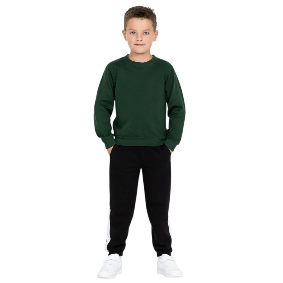 Kids Unisex Crew Neck Classic Sweatshirt – 300GSM