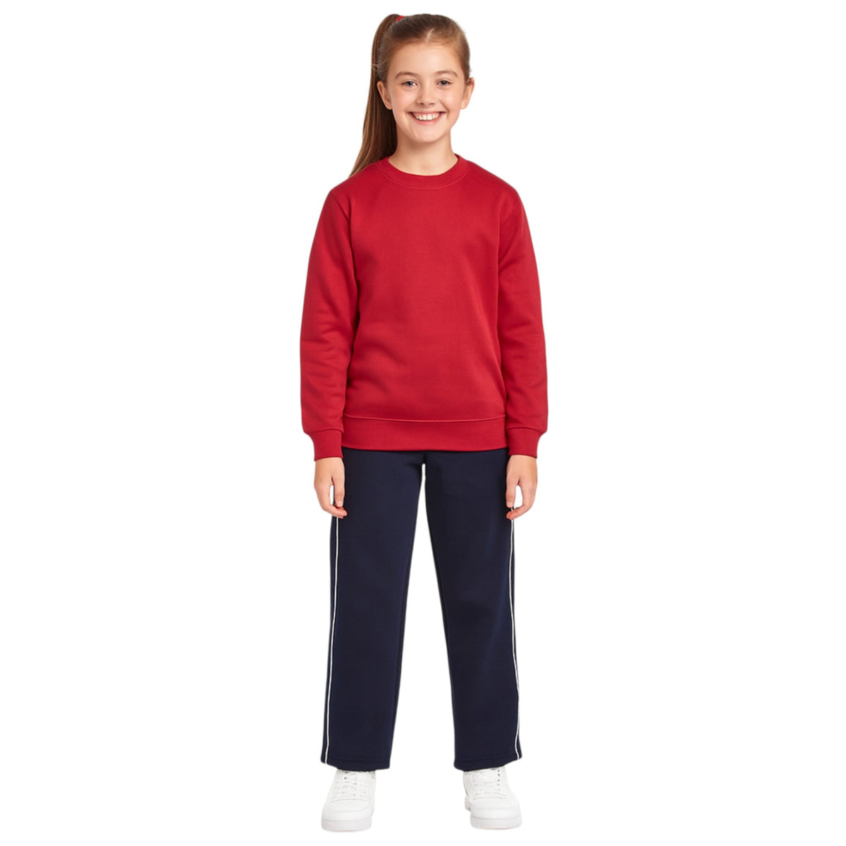 Kids Unisex Crew Neck Classic Sweatshirt – 300GSM
