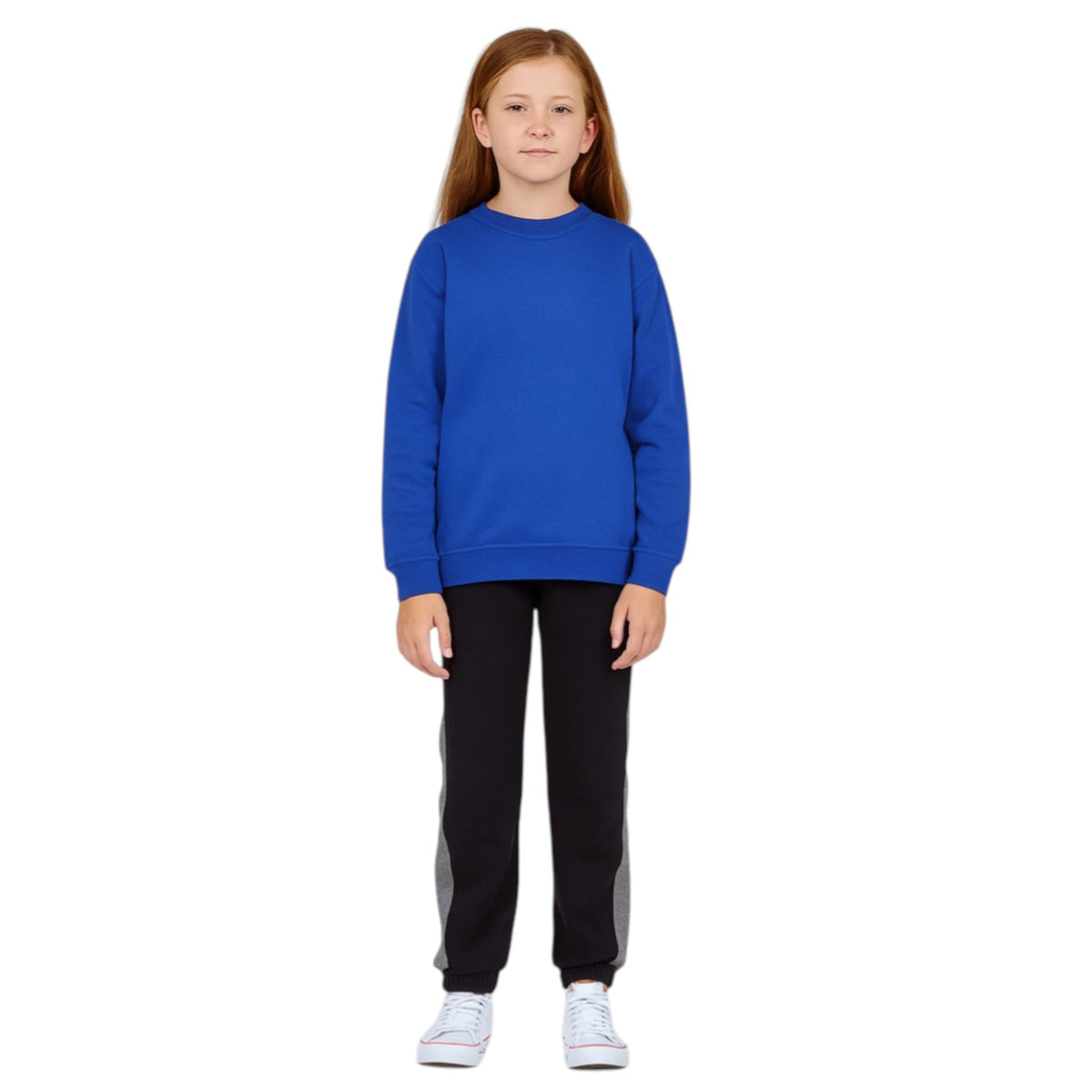 Kids Unisex Crew Neck Classic Sweatshirt – 300GSM