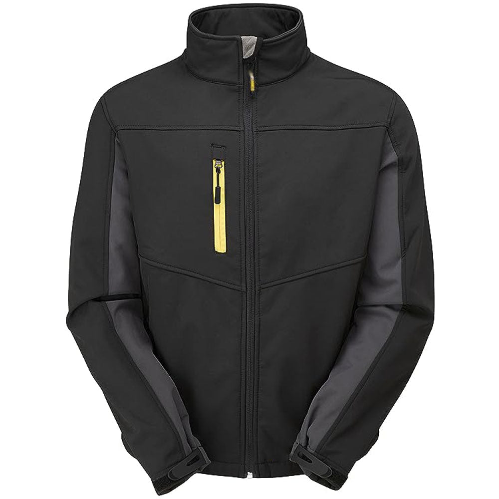 Mens Xtreme Waterproof Two Tone SoftShell Workwear Jacket