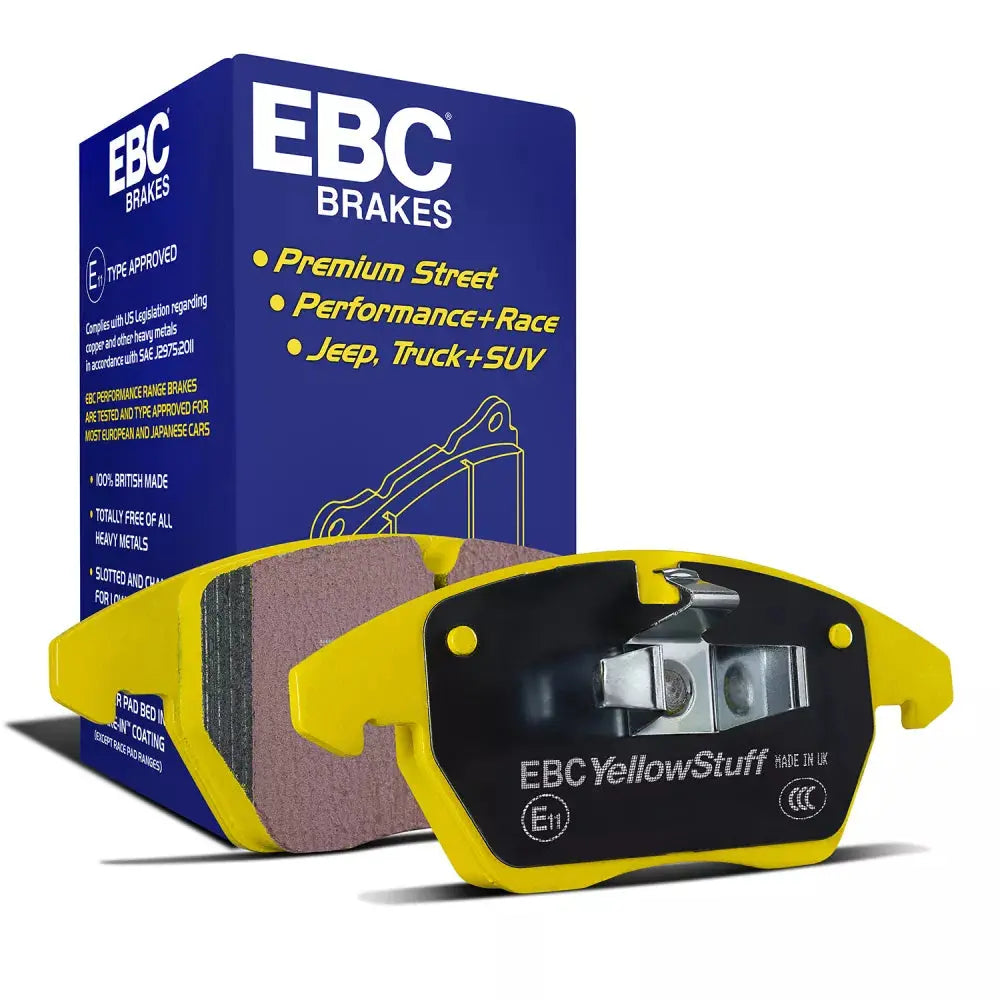 EBC Yellowstuff 4000 Series Street and Track Brake Pad Set rear brake pads: Ford Mondeo DP41731R