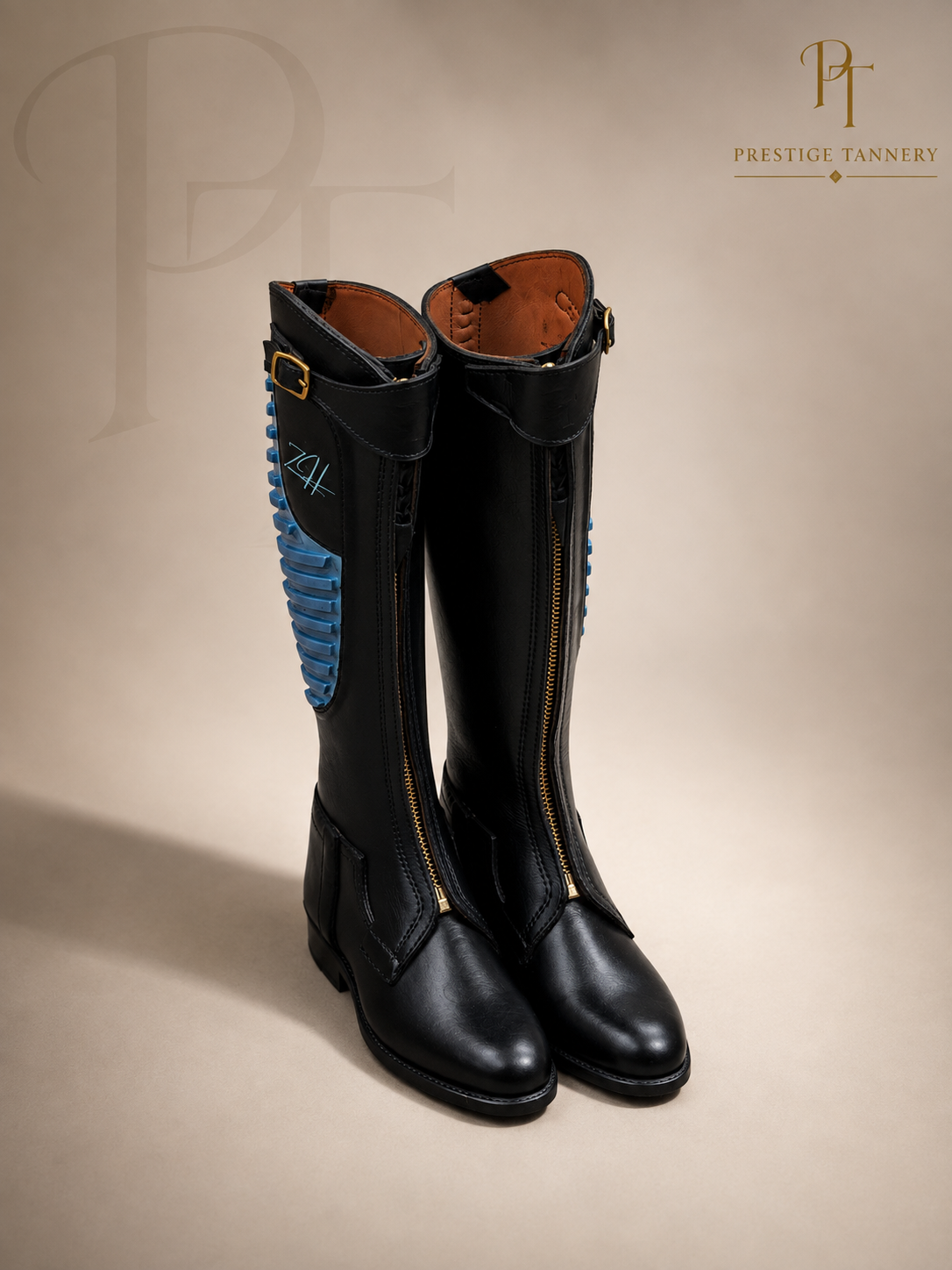 Professional Polo Boots for Men (Black)