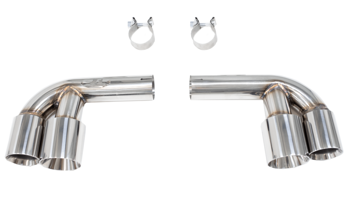 PORSCHE 997 Silencer Delete Muffler Bypass Exhaust Pipes PSR9Line