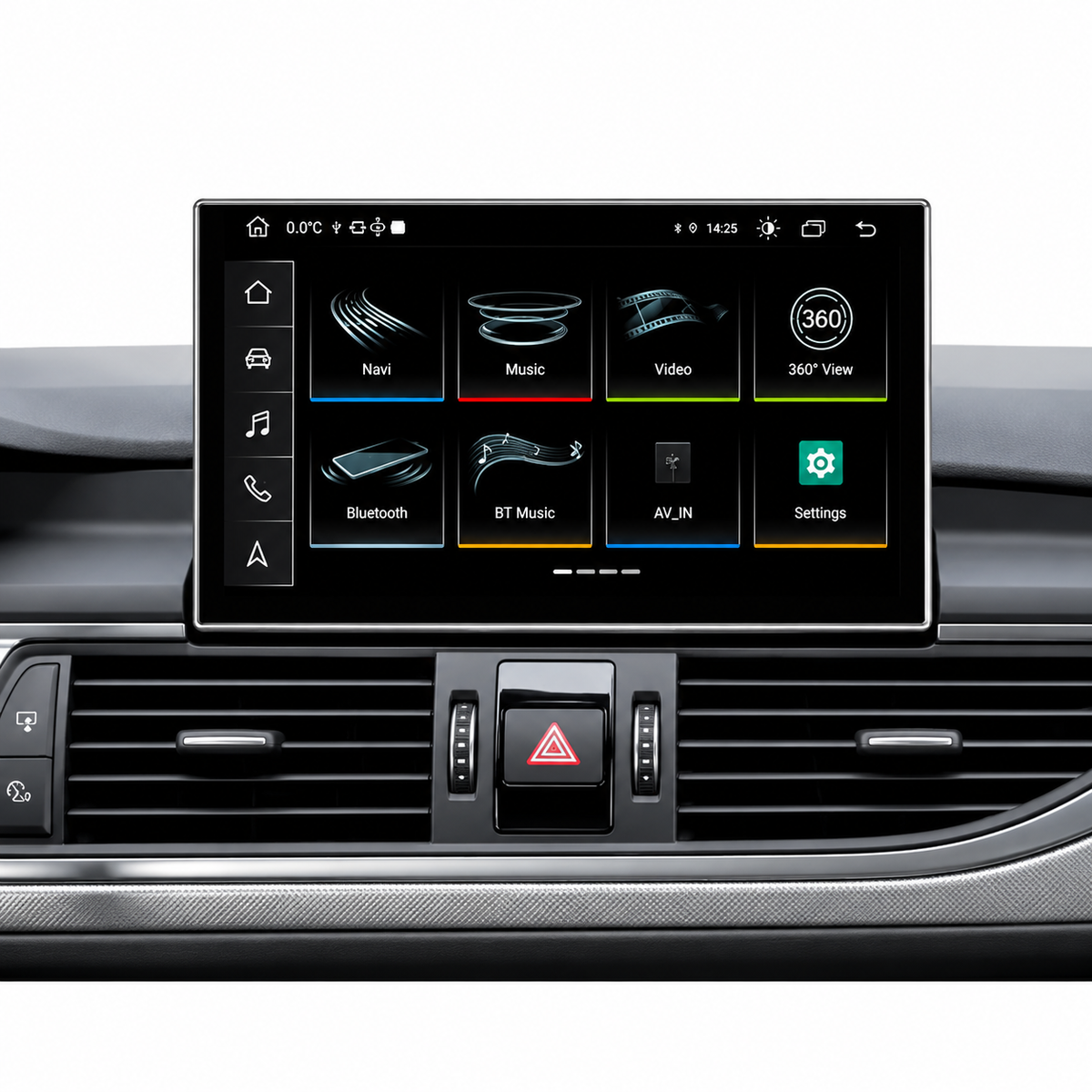 Audi A6  Apple Carplay / Android Auto 9" Flip-Out Stereo Upgrade (2011-2018)
