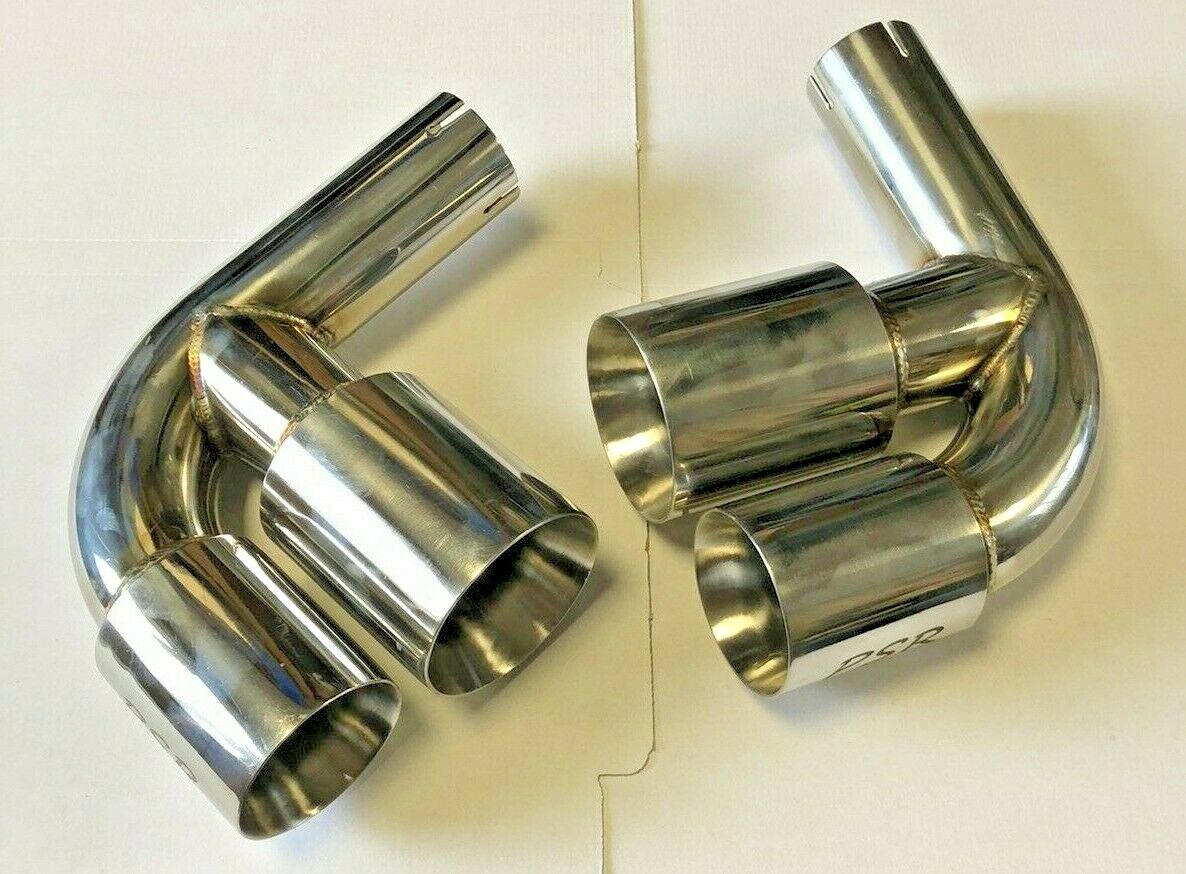 PORSCHE 997 Silencer Delete Muffler Bypass Exhaust Pipes PSR9Line