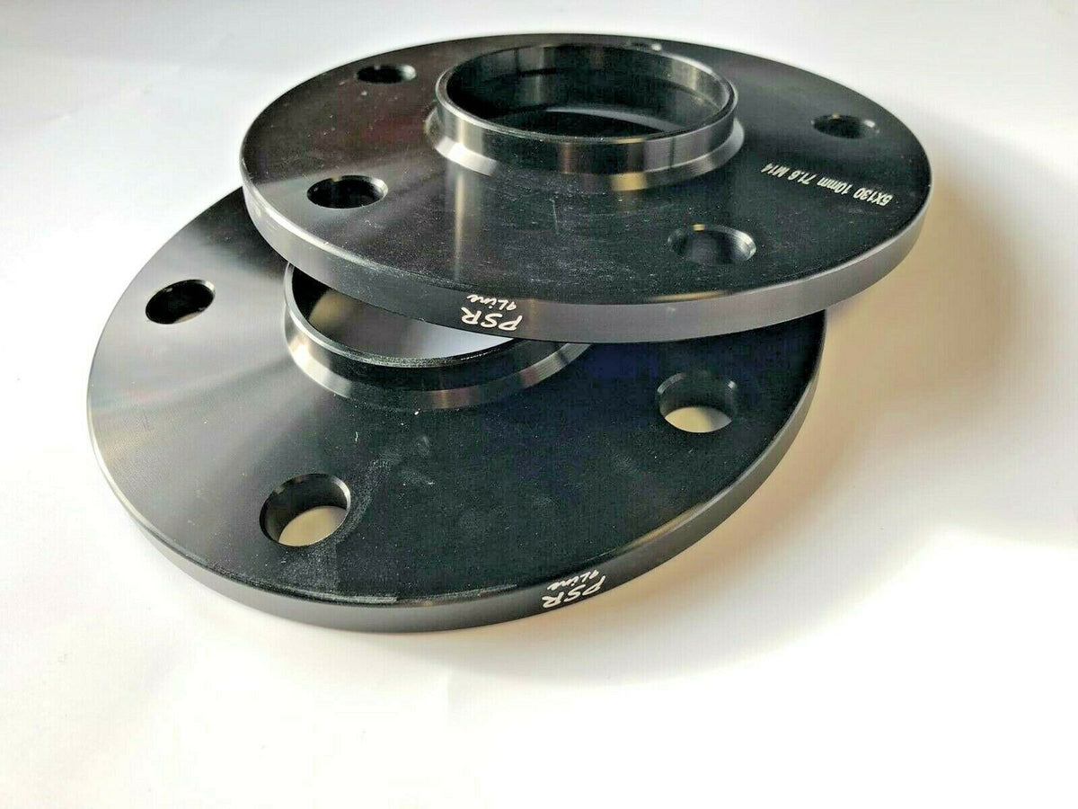 Porsche Wheel Spacers Only | 7mm 12mm 15mm 20mm | Silver or Black | 5x130 PSR9Line