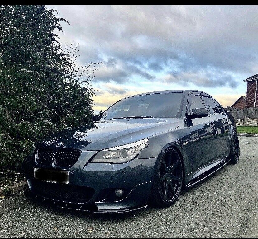BMW 5 Series E60 E61 M-Sport Front Splitter, Sides and Rears