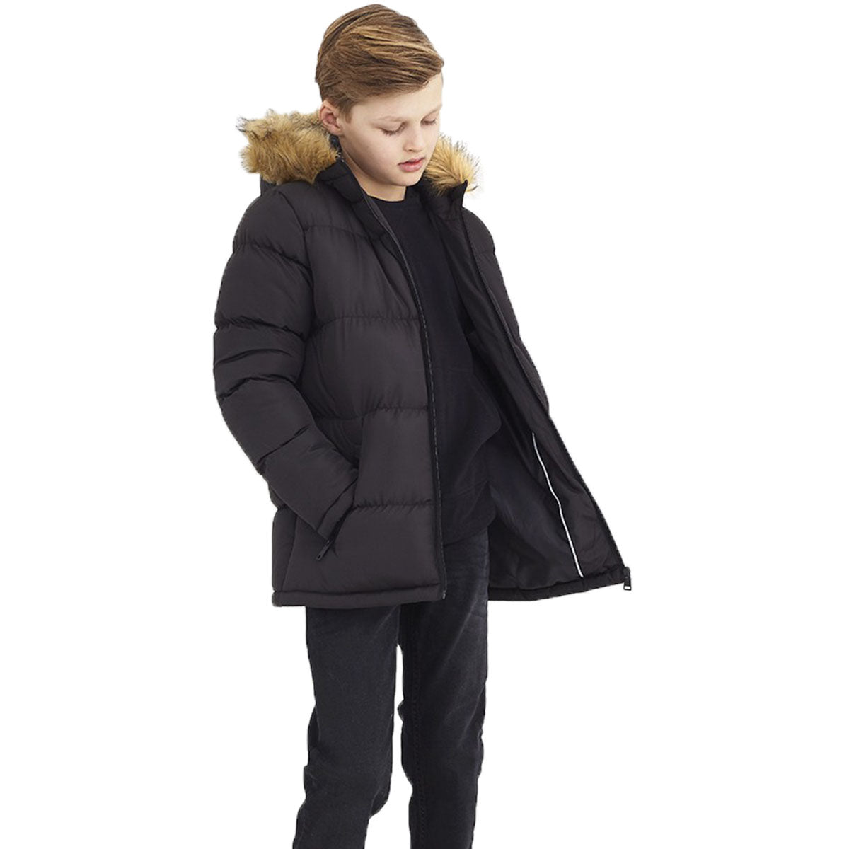 Kids Boys Trailblazer Padded Parka Jacket