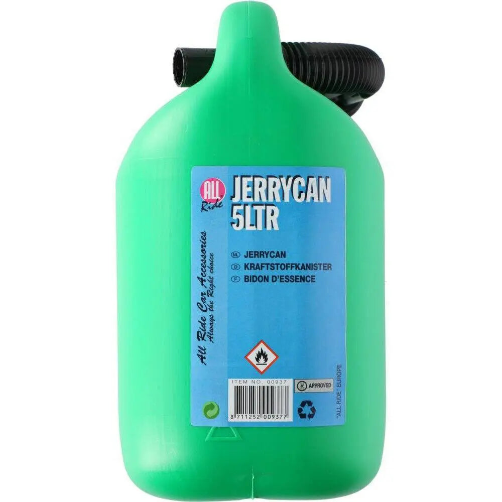 5L Fuel Jerry Can Petrol Diesel Car Spout Nozzle Lawnmower Motorbike Motorcycle