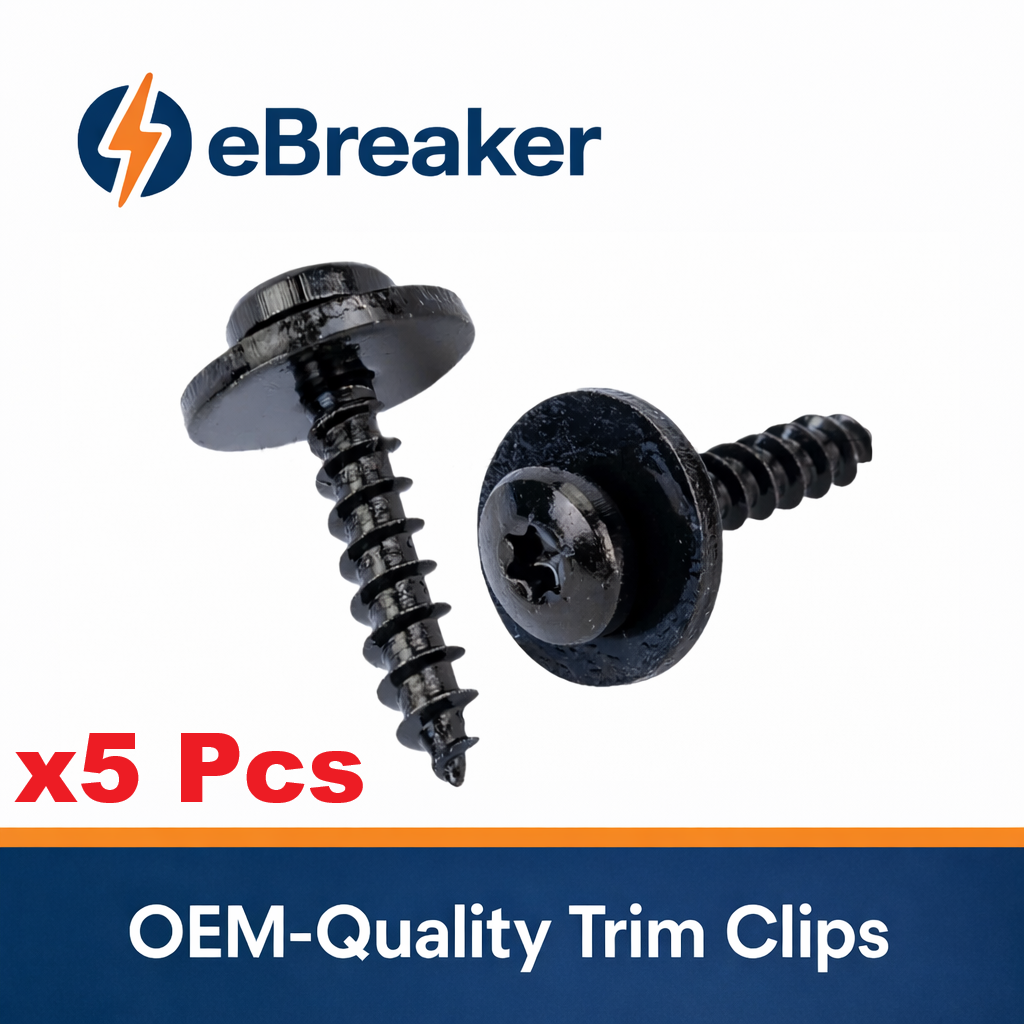 M5 T20 Torx Self Tapping Trim Panel Screw - 28mm with Captive Washer
