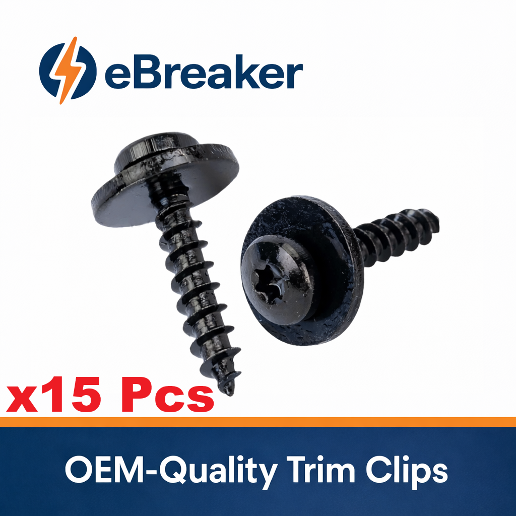 M5 T20 Torx Self Tapping Trim Panel Screw - 28mm with Captive Washer
