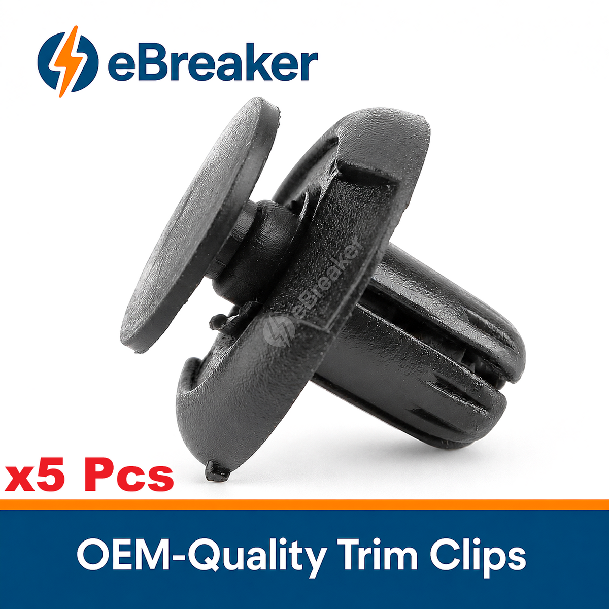 Bumper & Trim Fastener Clip 8mm Multi-Brand - W711712S300
