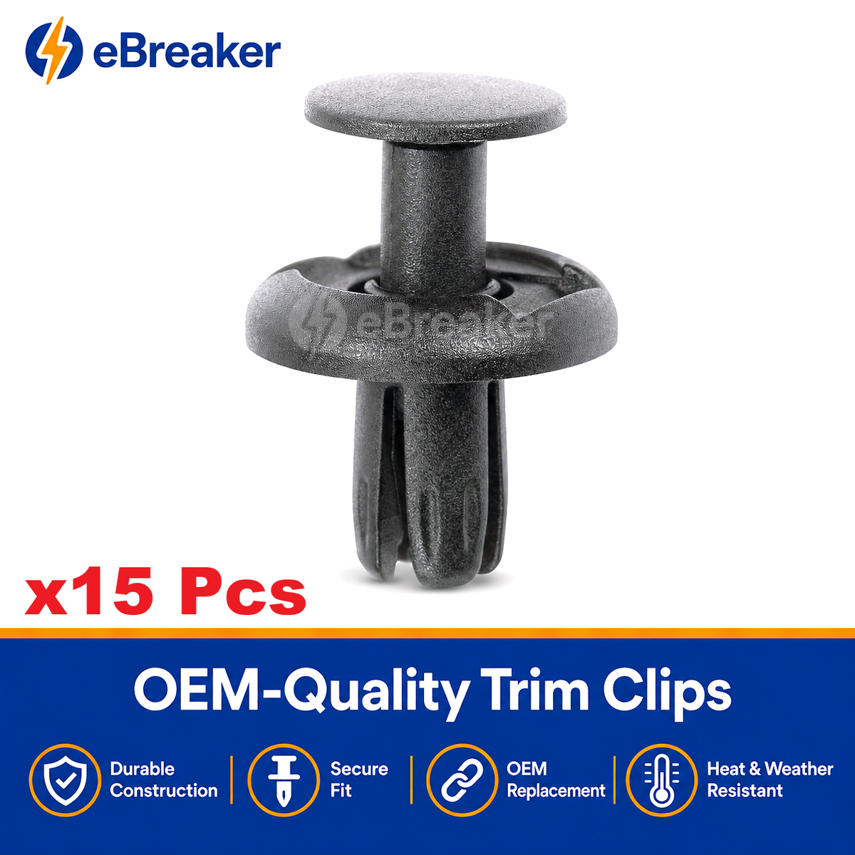 BMW & MINI Push Fit Expanding Trim Rivet - Interior & Body Panel Fastener 07147401727