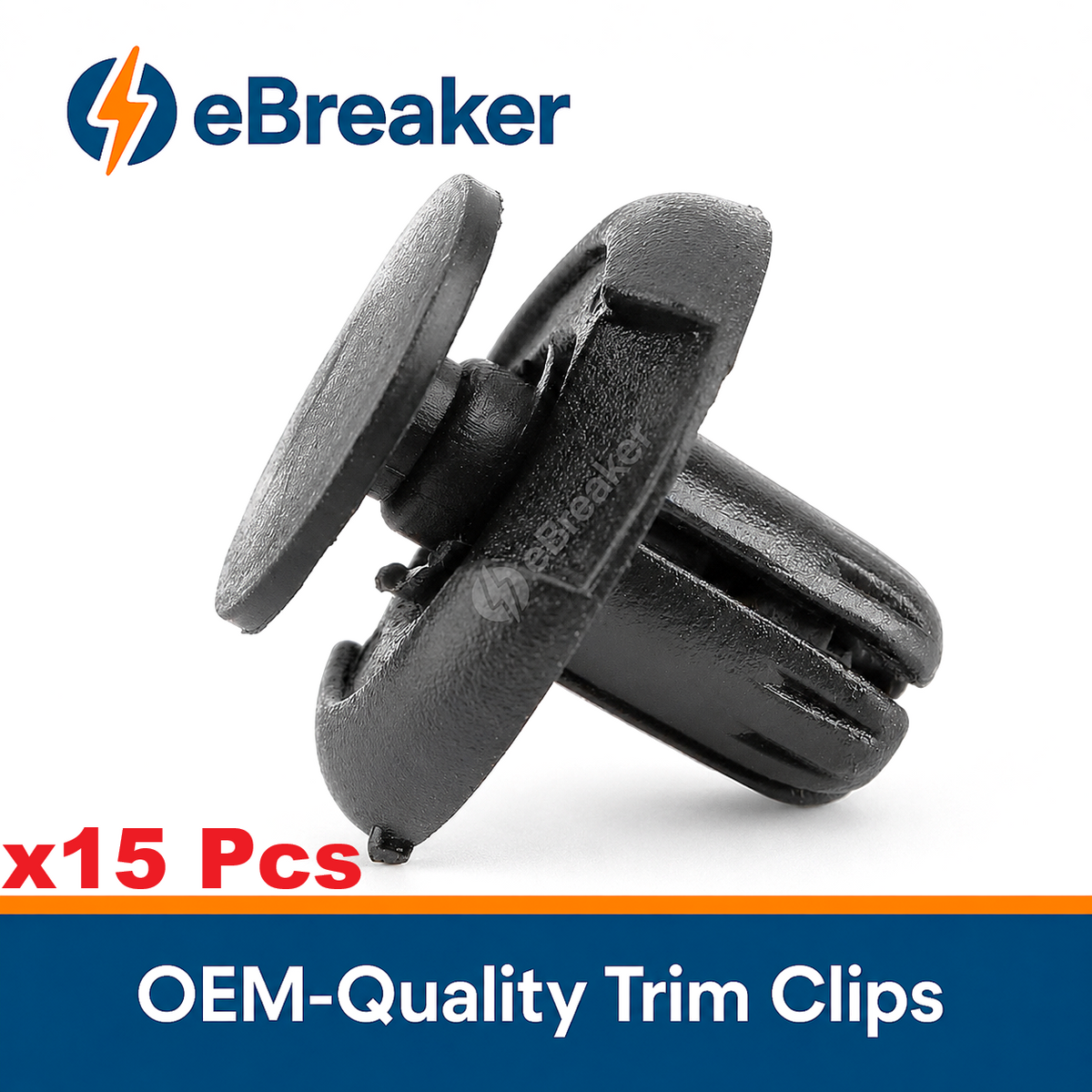 Bumper & Trim Fastener Clip 8mm Multi-Brand - W711712S300