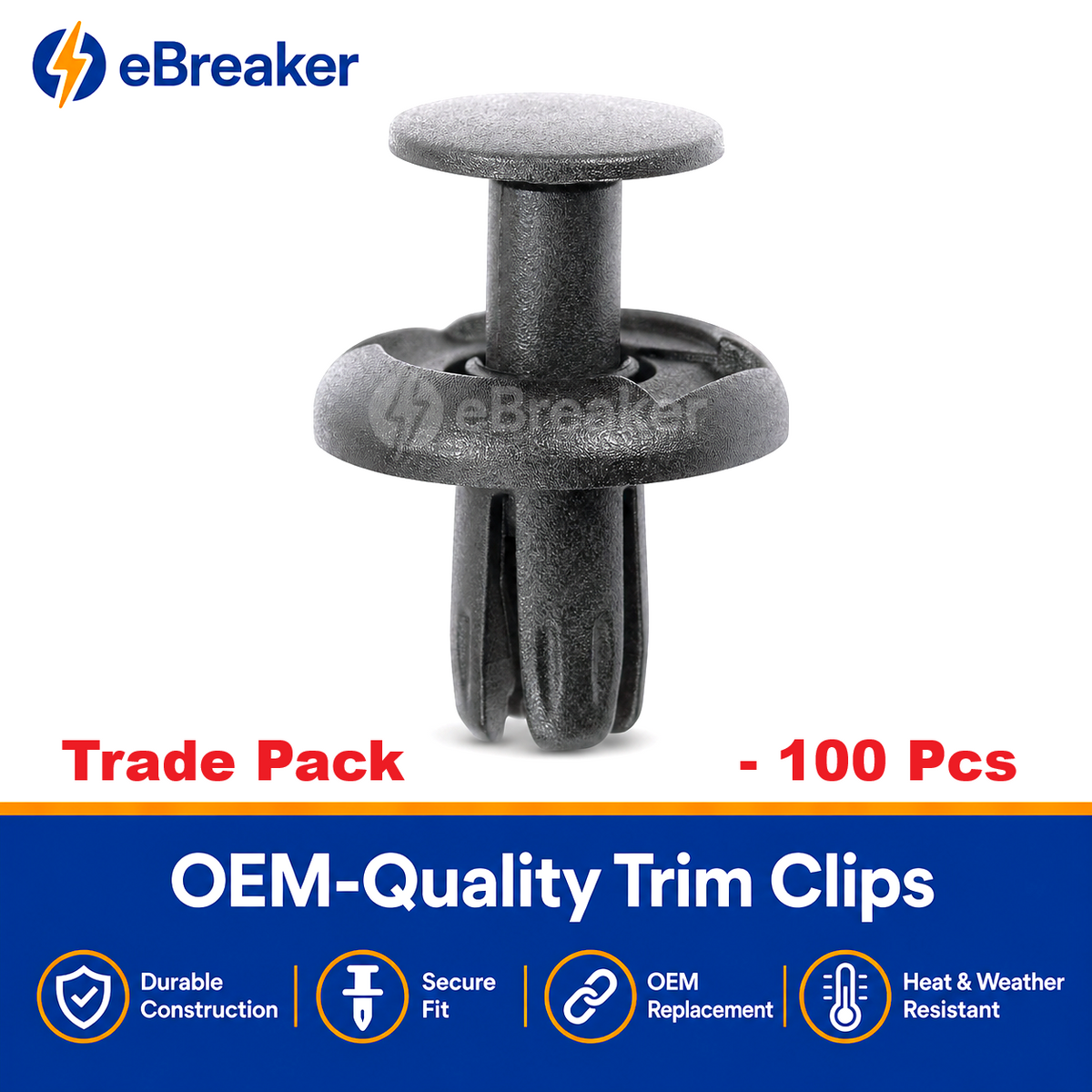 BMW & MINI Push Fit Expanding Trim Rivet - Interior & Body Panel Fastener 07147401727