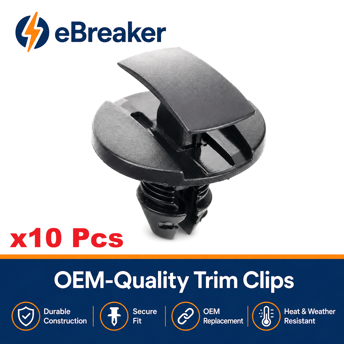 Inner Wheel Arch Liner Clip 8mm Multi-Brand - 856553