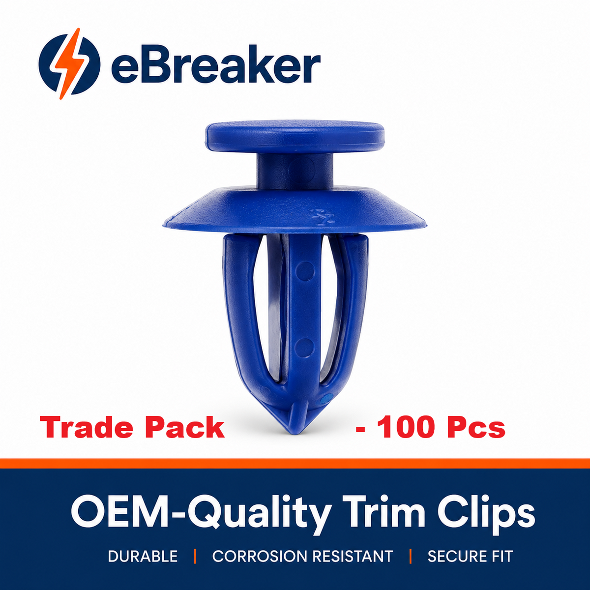 Vauxhall Door Card Interior Trim Clips Blue - 13252118