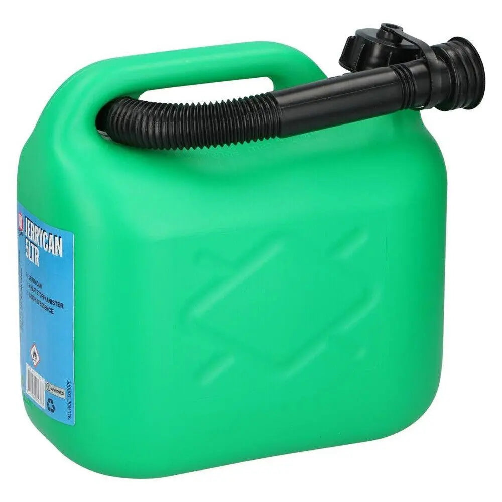 5L Fuel Jerry Can Petrol Diesel Car Spout Nozzle Lawnmower Motorbike Motorcycle