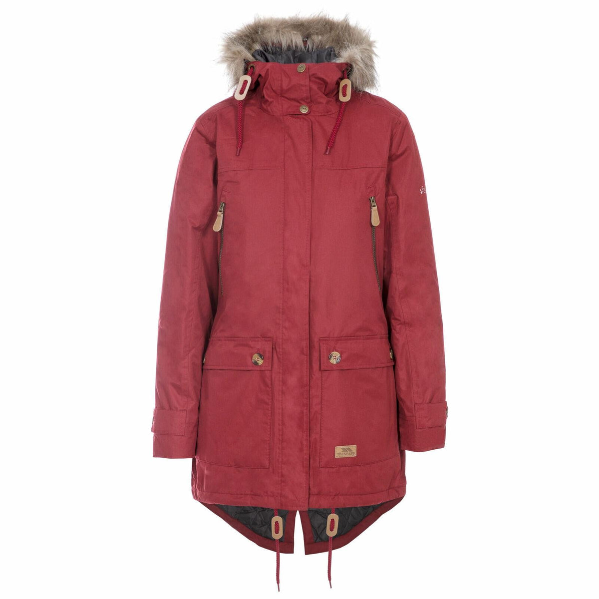 Womens Clea Waterproof Fish Tail Padded Jacket