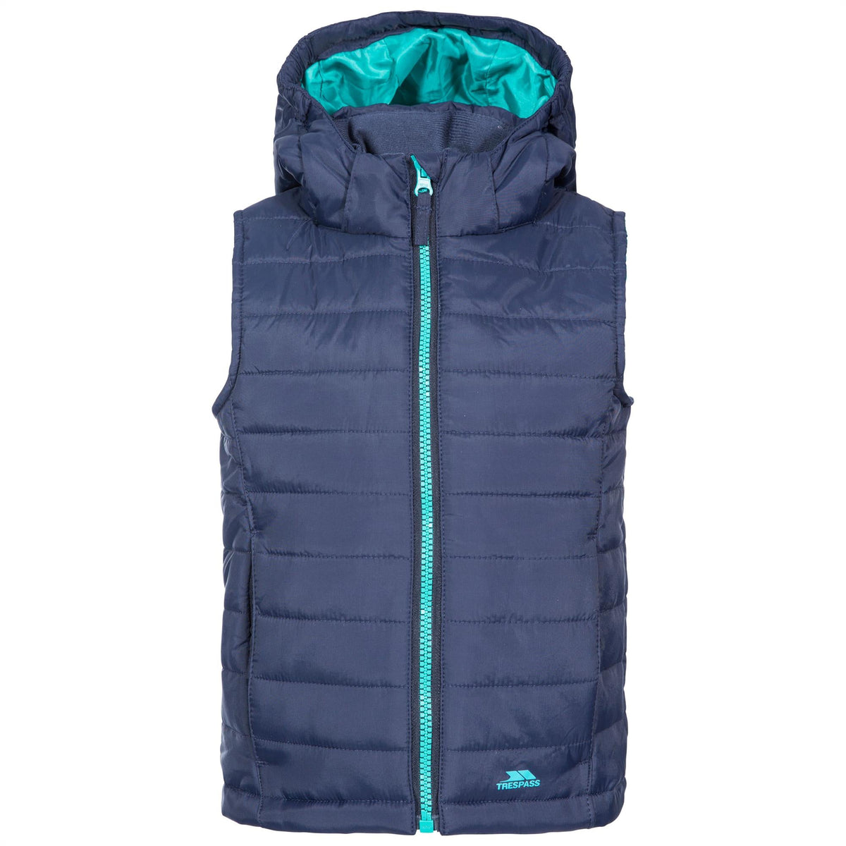 Unisex Kids Aretha Lightly Padded Hooded Gilet