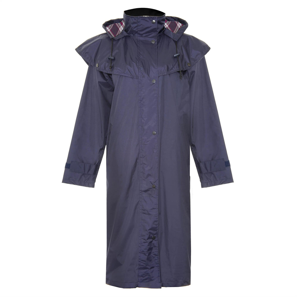 Womens Sandringham Waterproof Equestrian Long Cape Coat