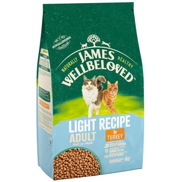 James Wellbeloved Adult Light Turkey Dry Cat Food 4kg