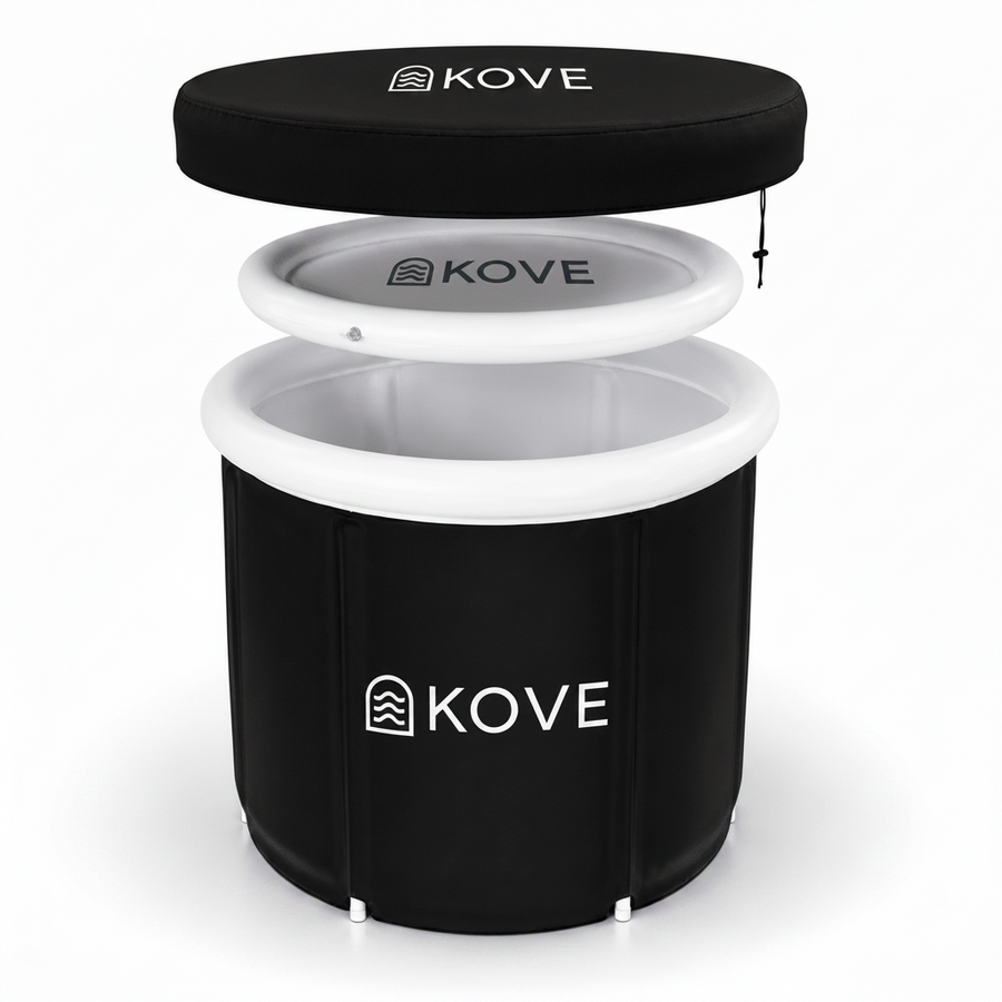 KOVE Essentials Ice Bath | Portable Cold Plunge Tub | 350L