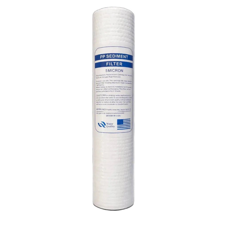 KOVE Pro Ice Bath 5 Micron Filter Cartridges – Widely Compatible - 10 inch - Pack of 5