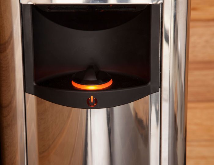 KOVE x Harvia The Wall SW80 8kW Sauna Heater – Stainless Steel Electric Heater with Built-In Controls