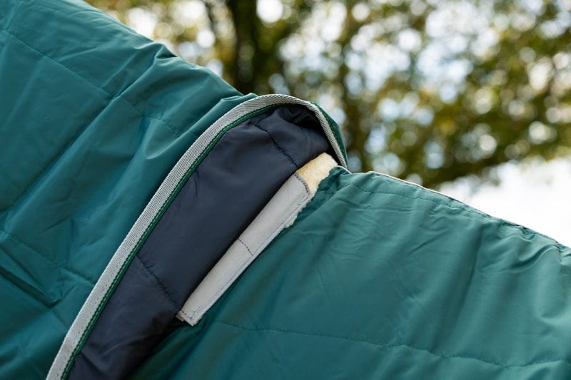 100g Stable Rug With Detachable Neck - Hunter Green