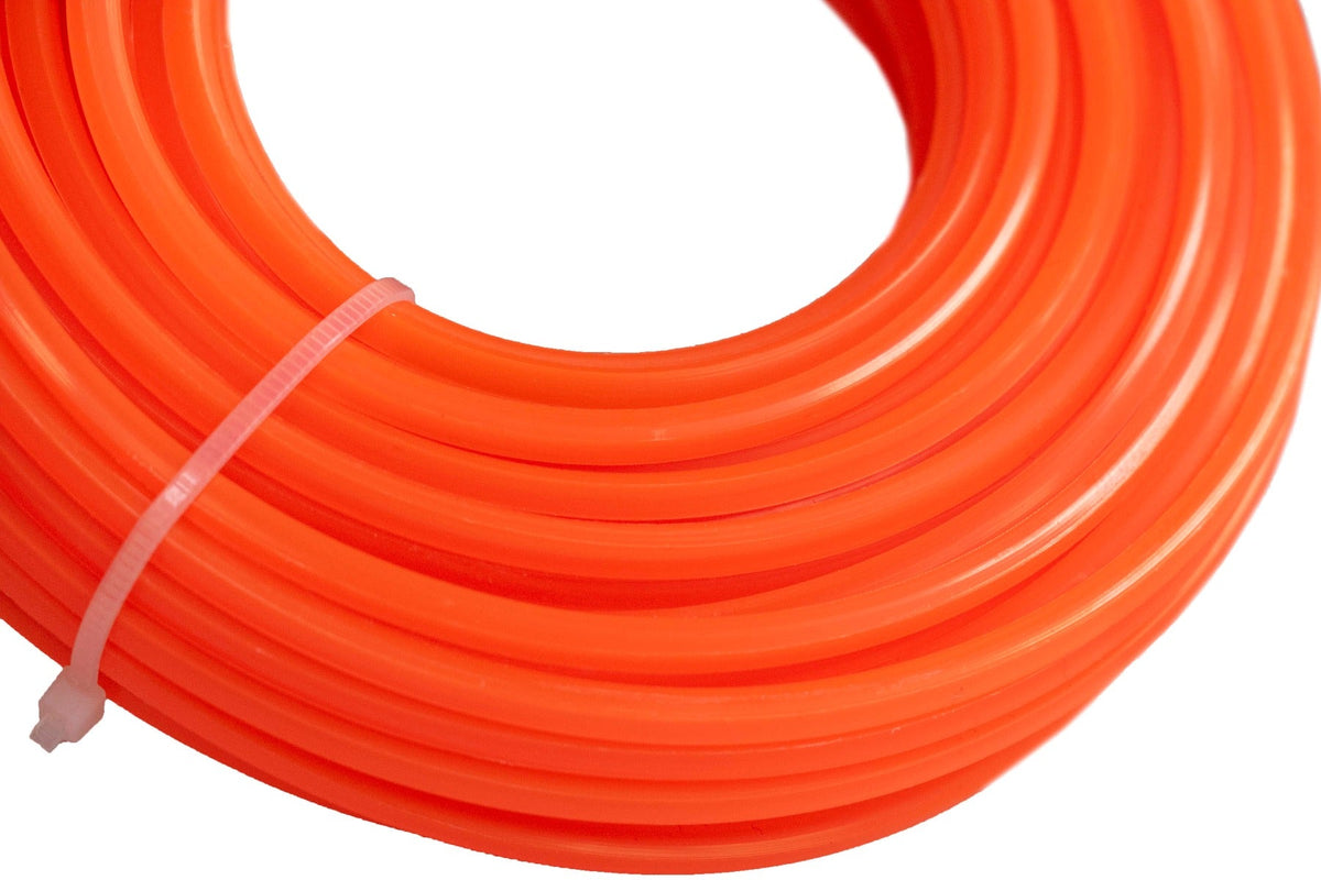 Strimmer Line Orange Square 2.4mm x 15m