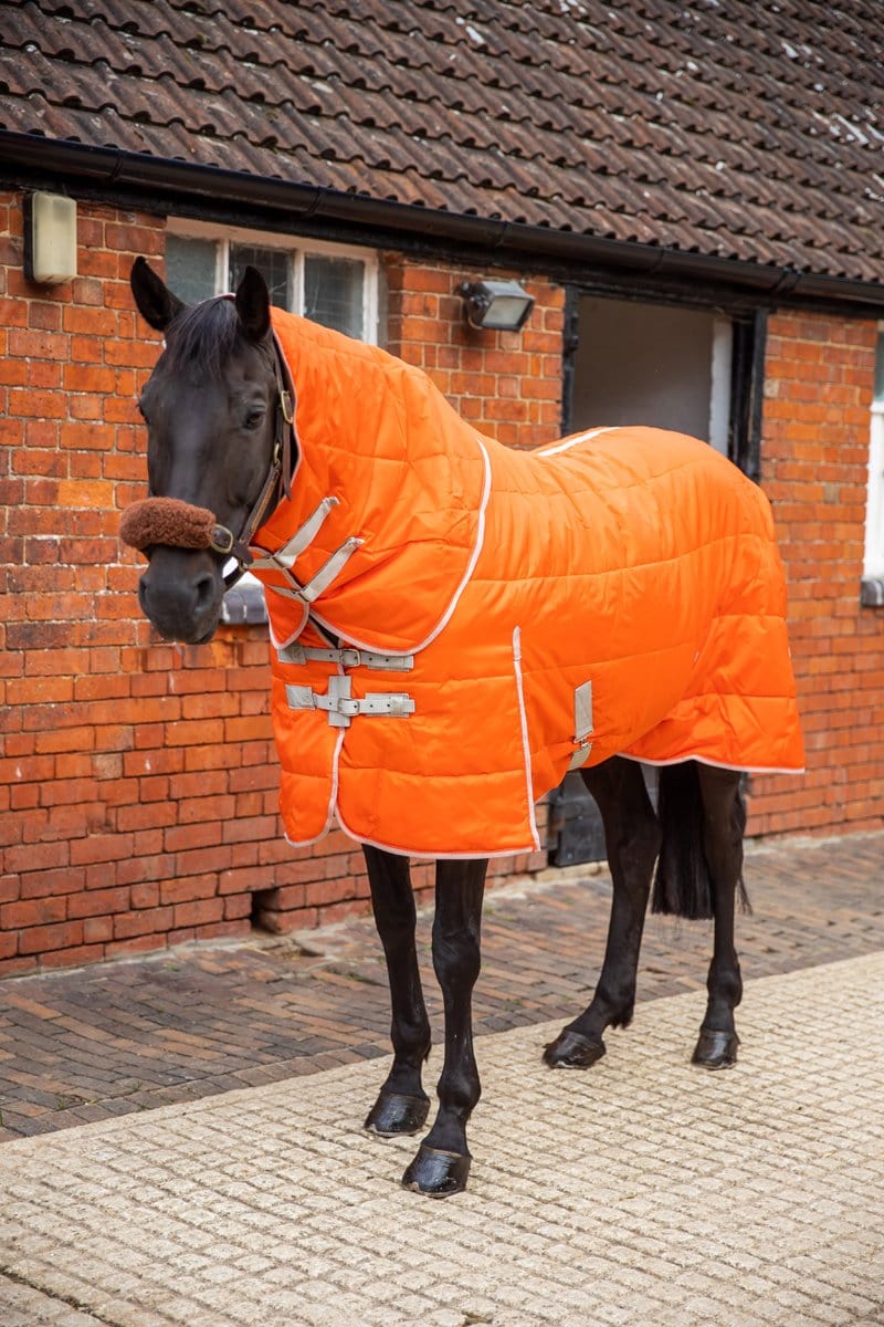 50g Stable Rug With Detachable Neck - Orange