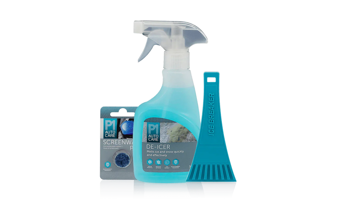 P1 Auto Care Winter Ice Essential Kit RRP £15.59