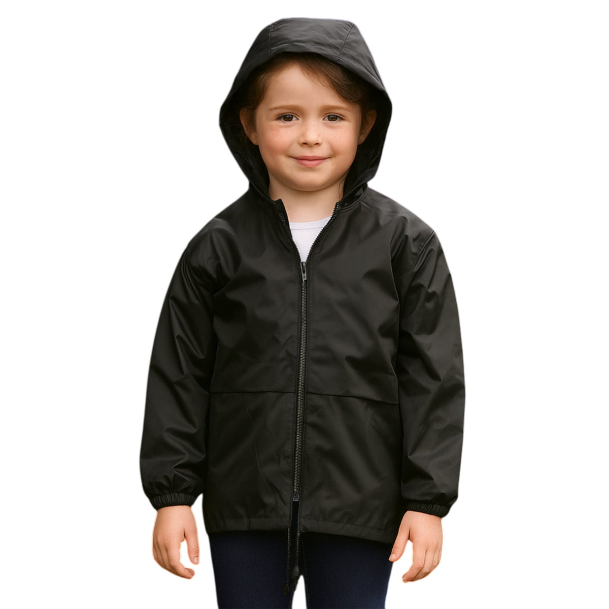 Unisex Kids Lightweight Kagool Rain Jacket