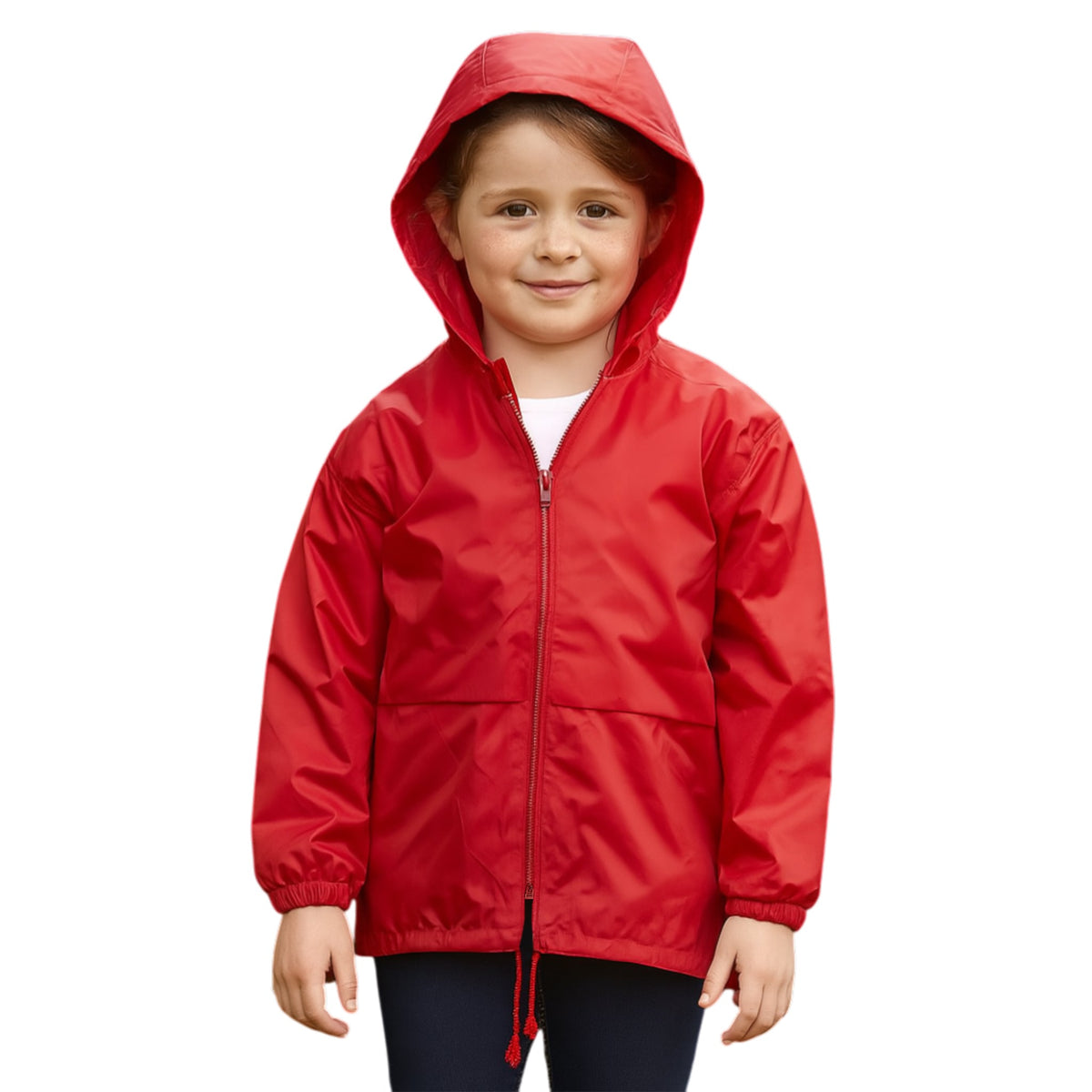 Unisex Kids Lightweight Kagool Rain Jacket