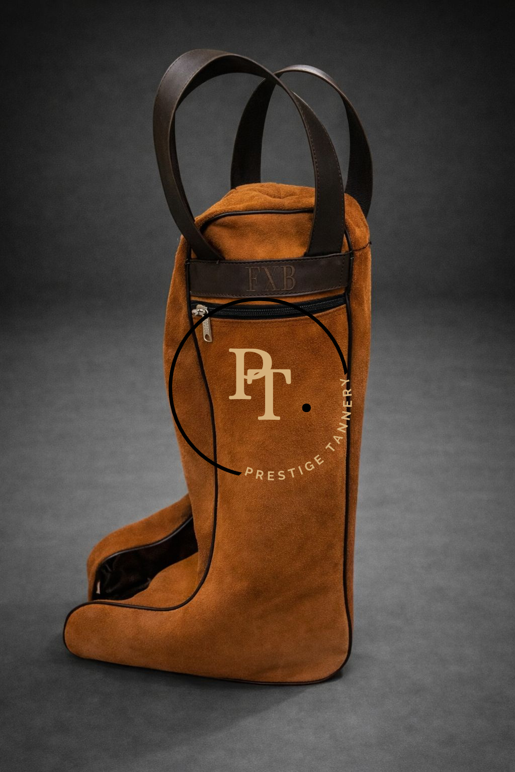 Prestige Tannery Suede Leather Boot Bag