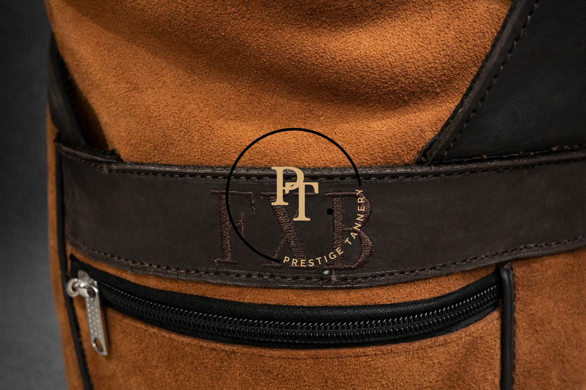 Prestige Tannery Suede Leather Boot Bag