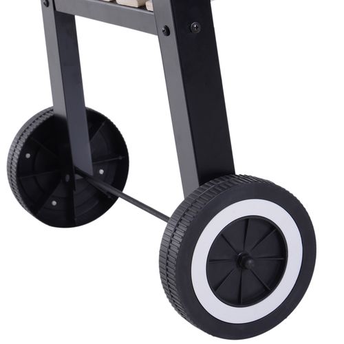 Outsunny Charcoal BBQ Grill,  87Lx45Wx83H cm-Black