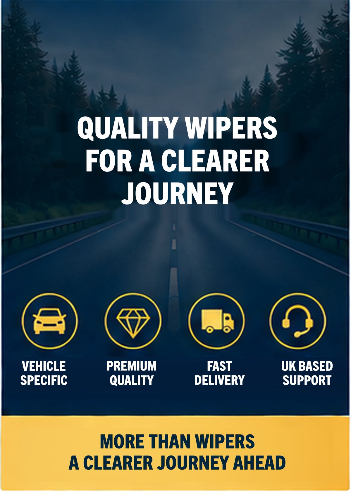 Mercedes-Benz A Class W177 Hatchback Apr 2018 Onwards Wiper Blade Set