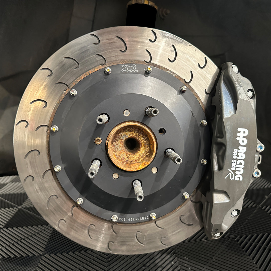 BMW M2 M3 M4 F80 F82 F87 Caliper Carrier – BTCC Rotor Upgrade for AP Racing CP9660 Caliper | XC3 Engineering