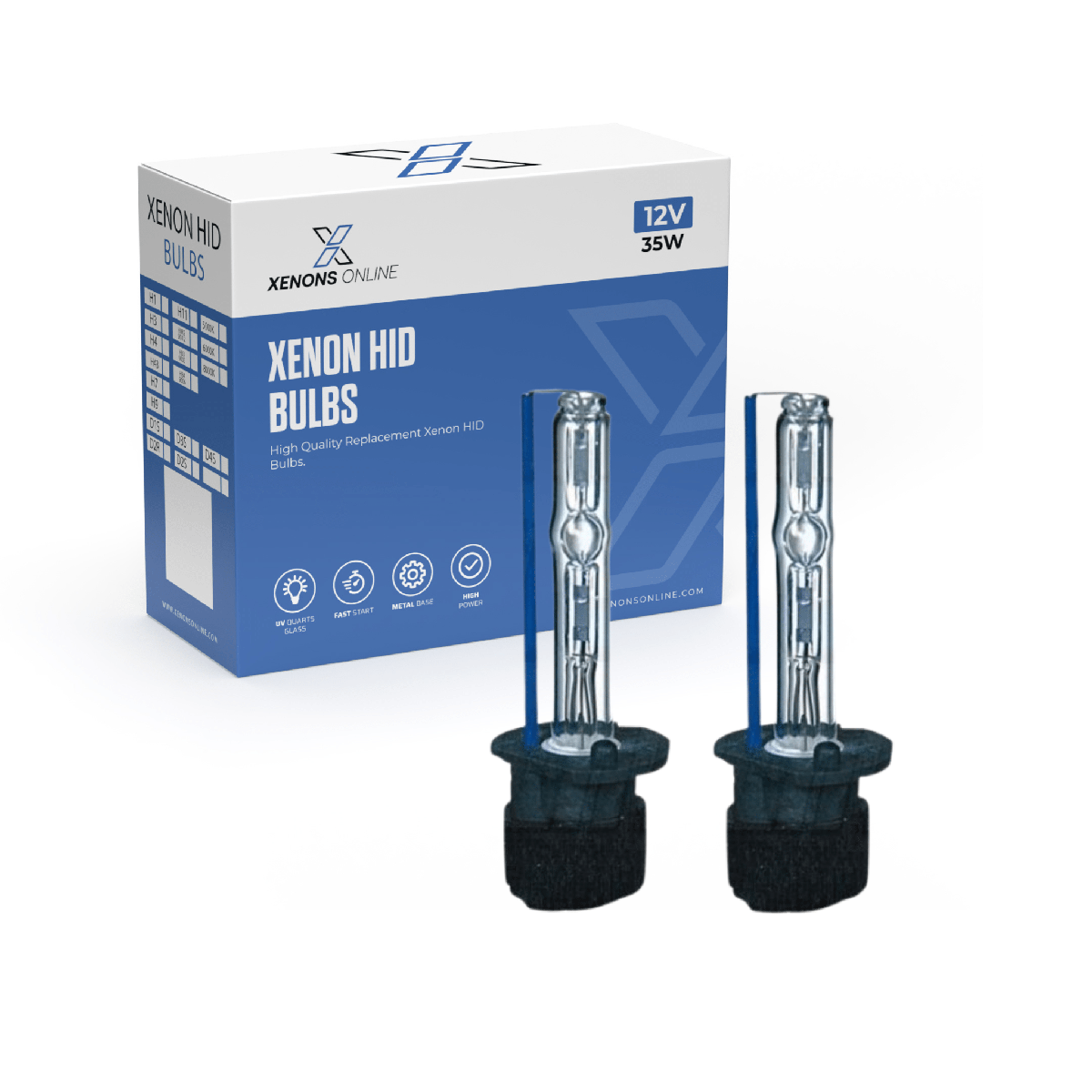 H1 Xenon HID Bulbs (Pair)